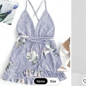Floral Romper Dress